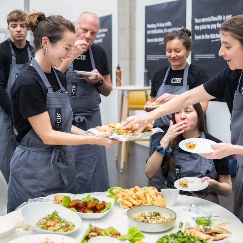 gastronomia-sostenible Alumnos del curso de gastronomia sostenible en el CIB