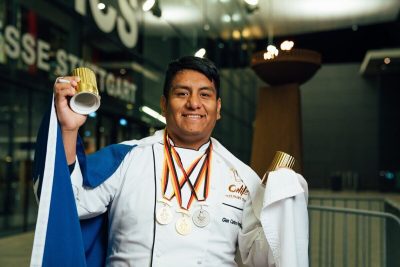 Triple olympic medal for Chile at IKA Culinary Olyimpics | Success story: Gian Carlos Pérez Triple olympic medal for Chile at IKA Culinary Olyimpics | Success story: Gian Carlos Pérez