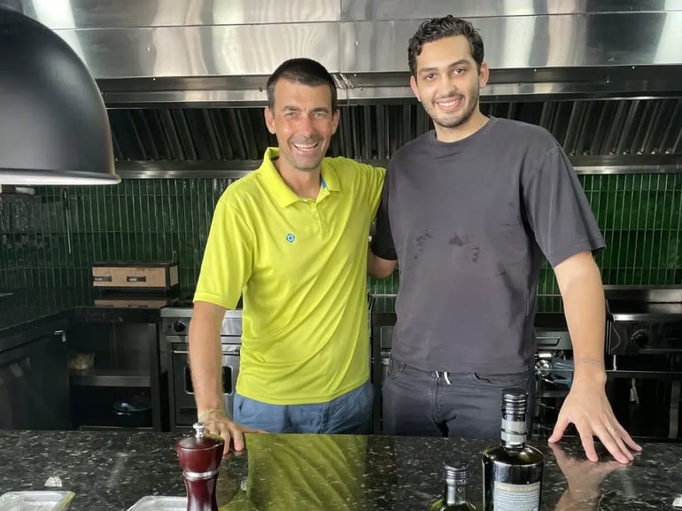 Francesc Balagué visitó Camilo Brugal.